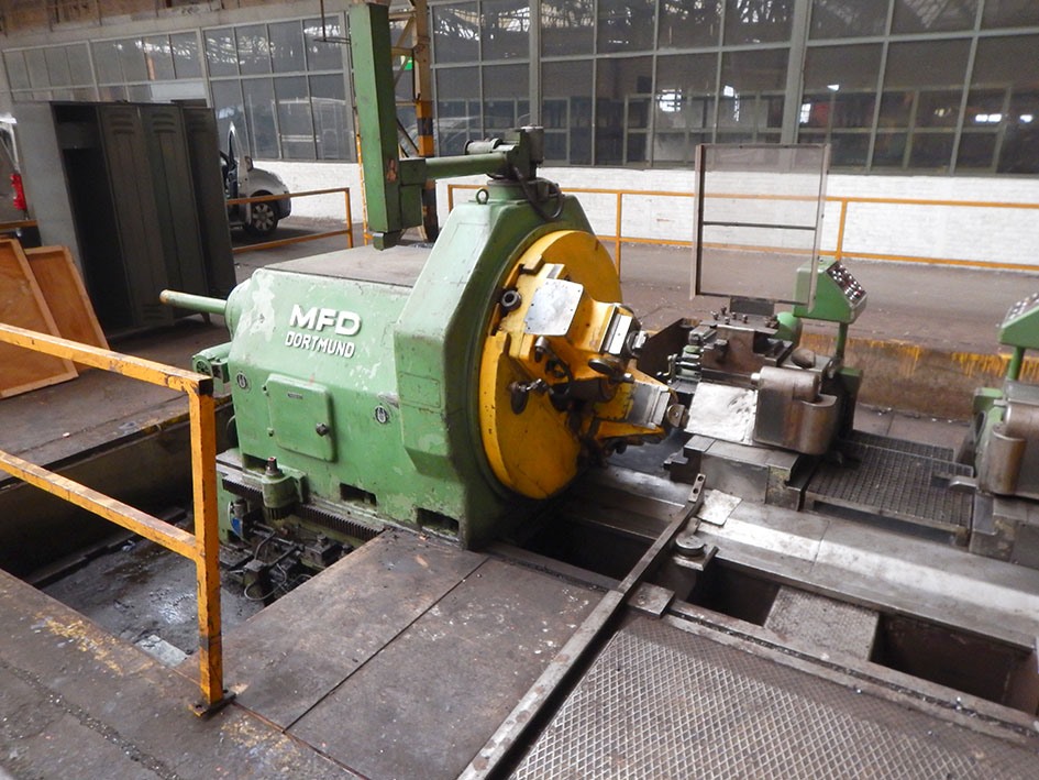 Hegenscheidt DRH II 110K train wheel lathe — Centre lathes — photo 7