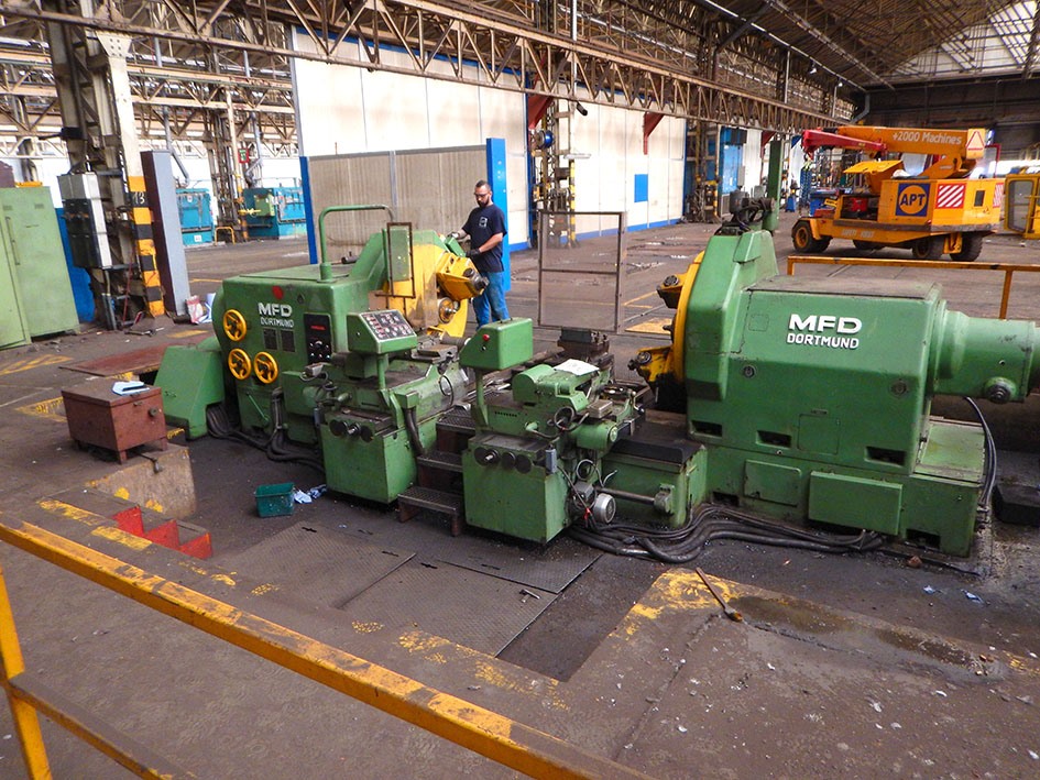 Hegenscheidt DRH II 110K train wheel lathe — Centre lathes — photo 10