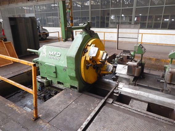 MFD DRH II 110K train wheel lathe