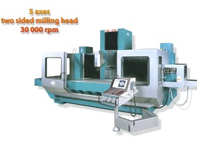 OMV/Parpas HS 316 X: 1600 - Y: 1000 - Z: 800 mm CNC, Fresadoras universales
