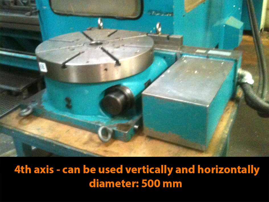 OMV/Parpas HS 316 X: 1600 – Y: 1000 – Z: 800 mm CNC — Universal Milling machines & CNC — photo 3