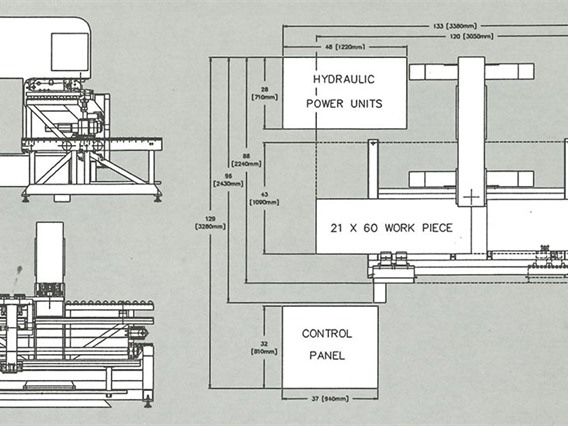 Piranha SEP 120 ton CNC