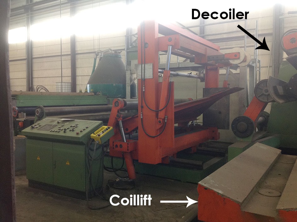 Arku 2600 x 12 mm (STEEL) — Decoiling + / or Roll forminglines — photo 8