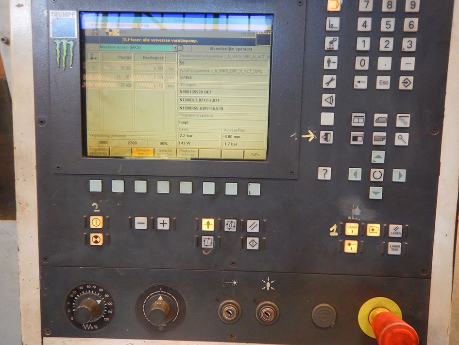 Trumpf L3030 — Laser cutting machines — photo 6