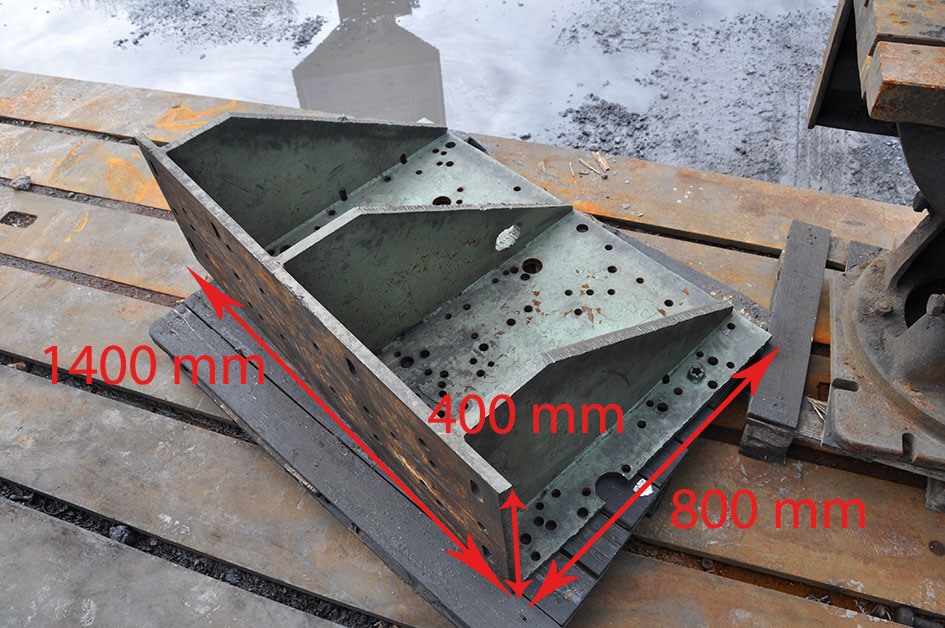 Clamping bracket 1400 x 800 x 400 mm — Cubic- & angleplates or tables — photo 1