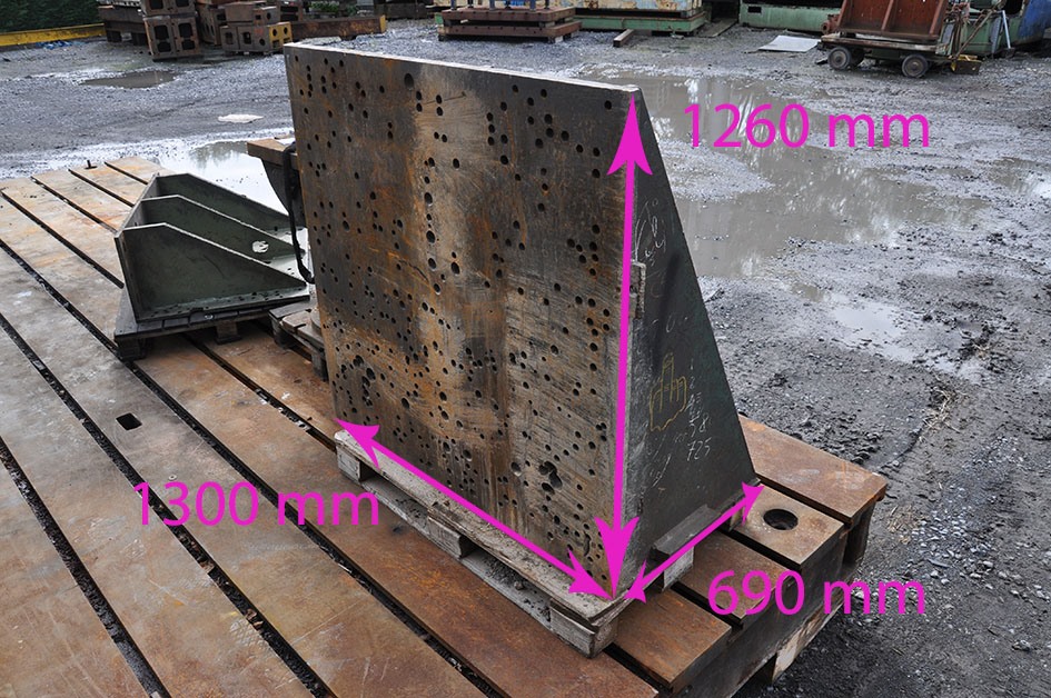 Clamping bracket 1300 x 1260 x 690 mm — Cubic- & angleplates or tables — photo 1