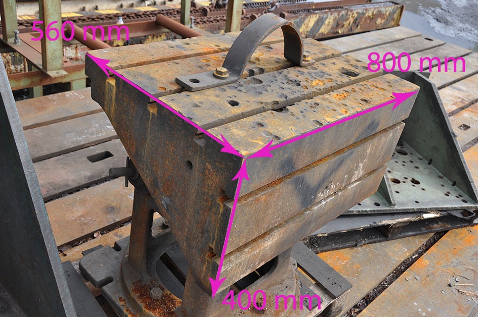 Clamping table 800 x 560 x 400 mm — Cubic- & angleplates or tables — photo 2