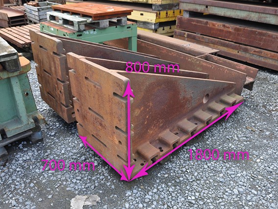 Clamping bracket 1800 x 800 x 700 mm