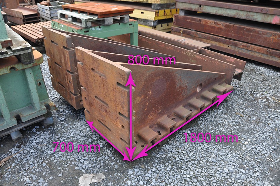 Clamping bracket 1800 x 800 x 700 mm — Cubic- & angleplates or tables — photo 1