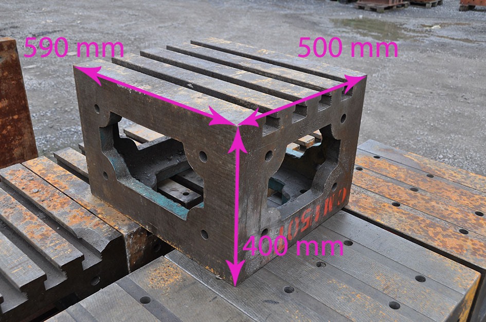 Clamping bloc 590 x 500 x 400 mm — Cubic- & angleplates or tables — photo 1