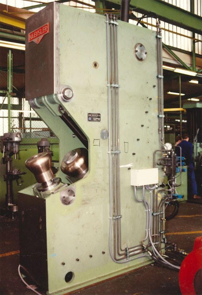 Haeusler flanging machine — Flanging presses — photo 13