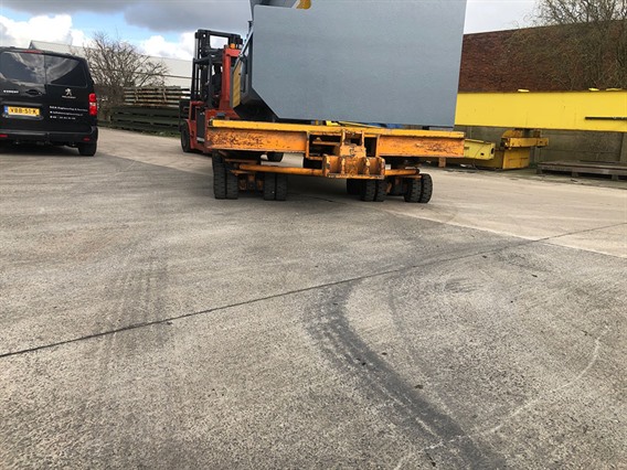 Loading cart 40 ton - 5000 x 2492 mm