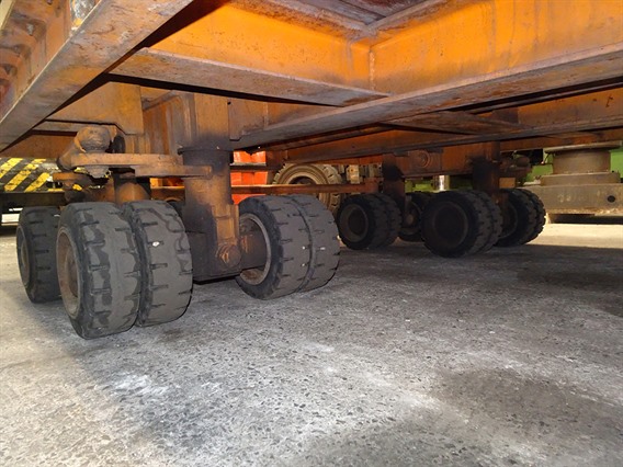 Loading cart 40 ton - 5000 x 2492 mm