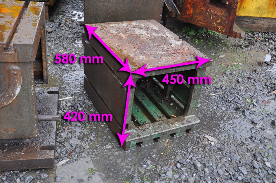 Clamping bloc 580 x 450 x 420 mm — Cubic- & angleplates or tables — photo 1