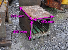 Clamping bloc 580 x 450 x 420 mm, Opspanblokken - Hoekplaten & Opspantafels