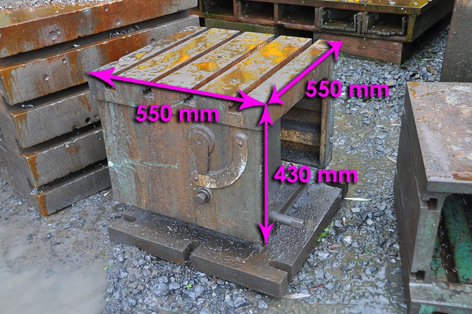 Clamping bloc 550 x 550 x 430 mm — Cubic- & angleplates or tables — photo 1