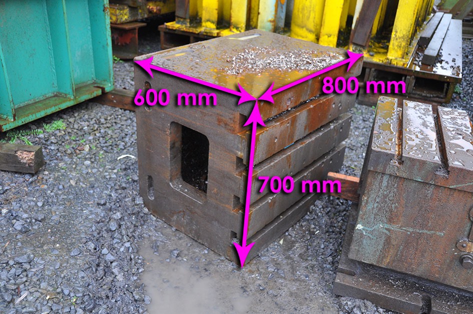 Clamping bloc 800 x 700 x 600 mm — Cubic- & angleplates or tables — photo 1