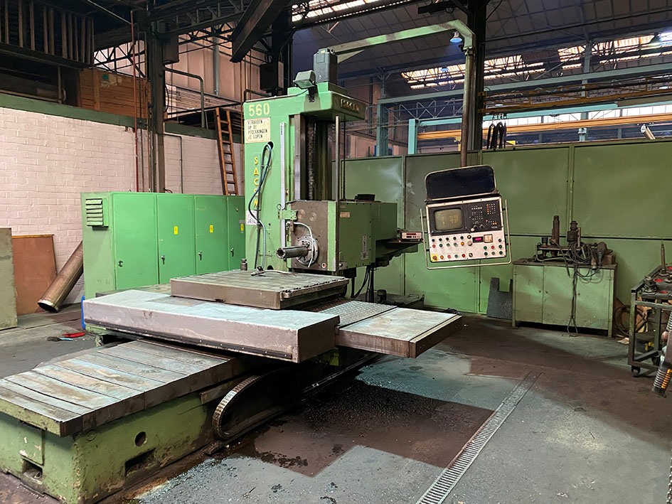 Sacem X: 900 – Y: 1250 – Z: 1600 mm CNC — Table type borers — photo 5