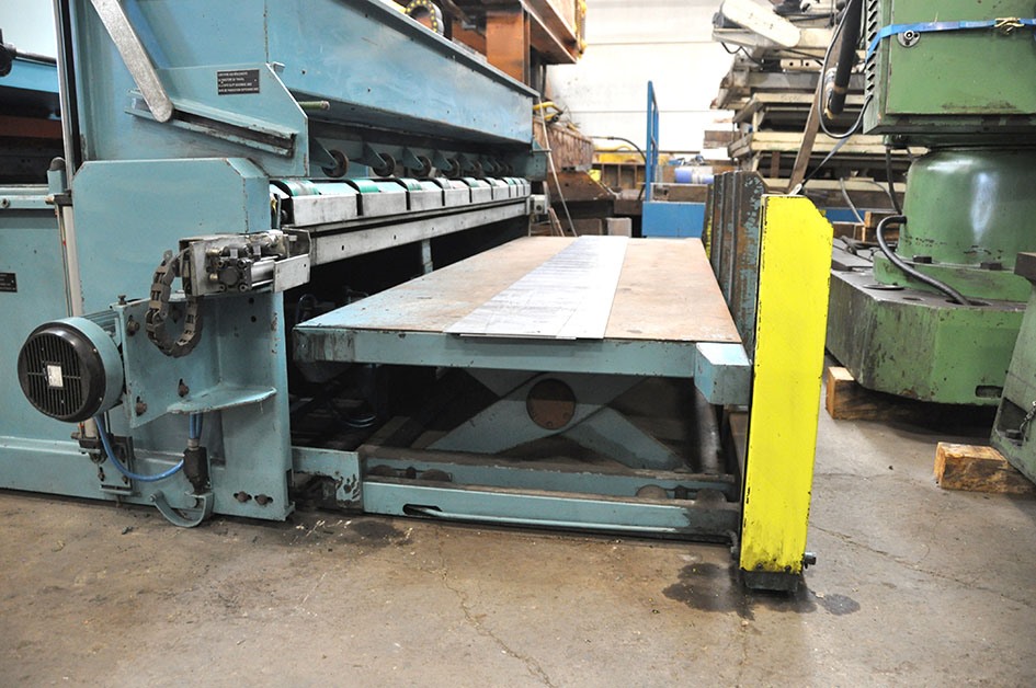 Gasparini 3100 x 8 mm CNC — Hydraulic guillotine shears — photo 5