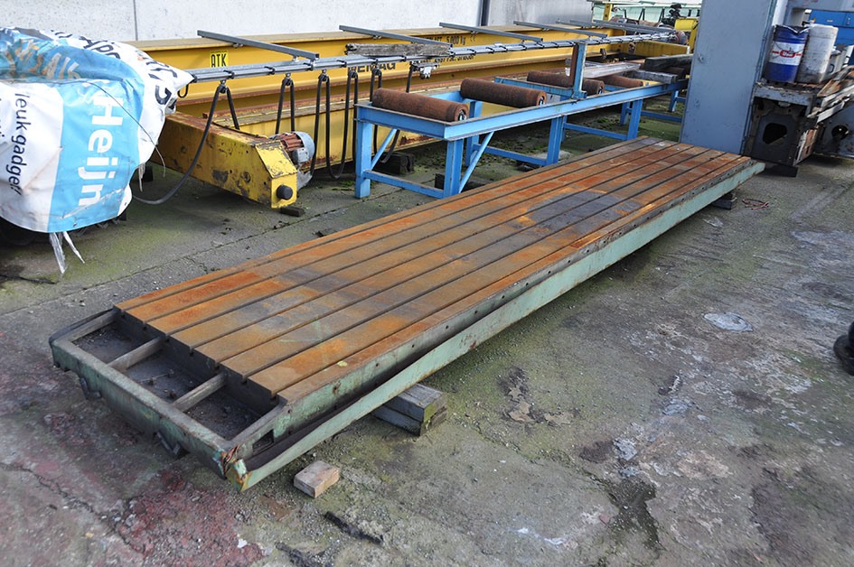 T-slot Table 5000 x 920 mm — Tables & Floorplates — photo 1
