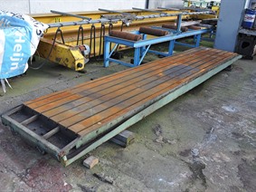 T-slot Table 5000 x 920 mm, Bancs & Taques de soudure