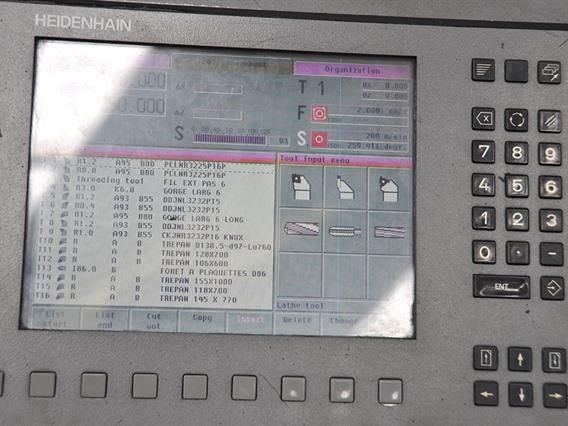 Tos SUA 125 Ø 1250 x 5000 mm CNC