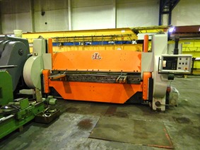 Helmut Lotze 3100 x 9 mm CNC, Hydraulische schwenkbiegepressen