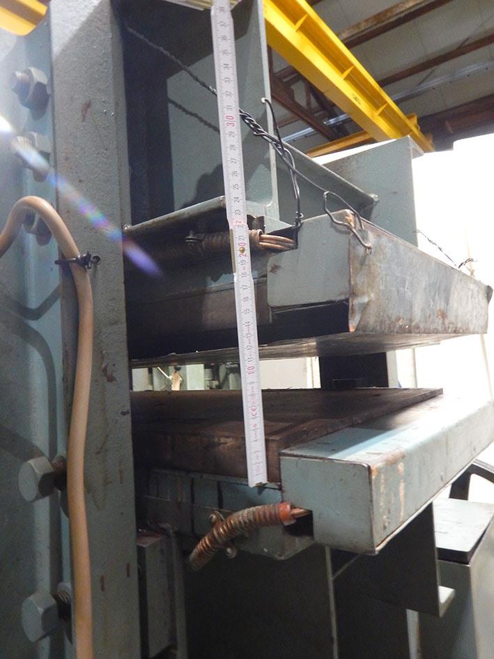 Alexy heated press 120 ton — 4 column single action presses — photo 9