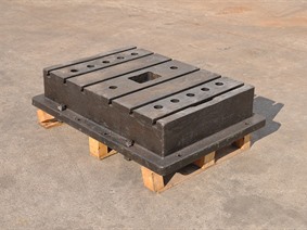 Clamping bloc 865 x 600 x 200 mm, Piastre o lastre angolari e cubiche