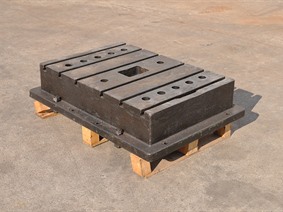 Clamping bloc 865 x 600 x 200 mm, Cubic- & angleplates or tables