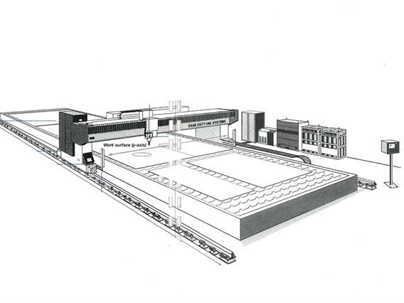 Esab Trumpf Heavy Duty bevelcut laser 24 x 6,3 meter