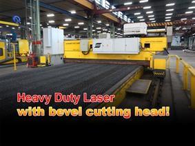 Esab Trumpf Heavy Duty bevelcut laser 24 x 6,3 meter, Laser schneidmaschinen