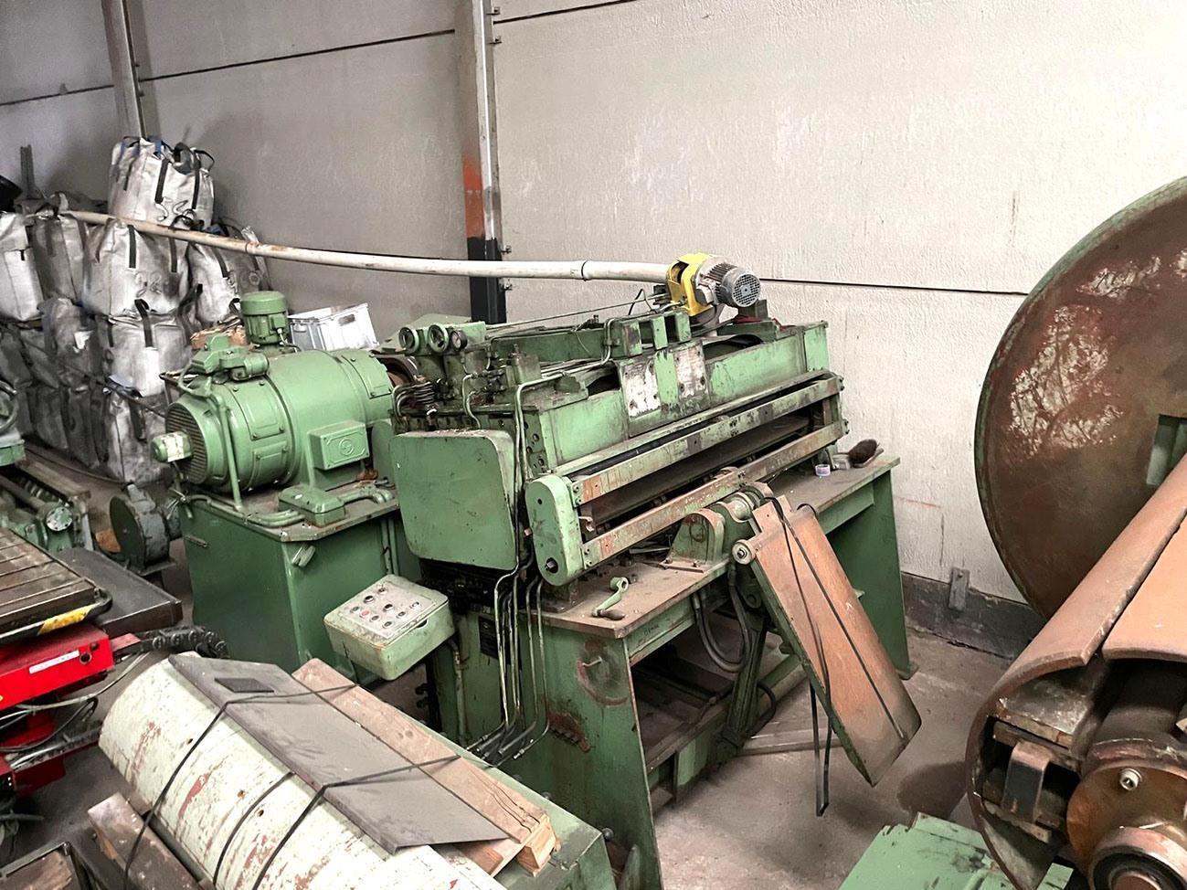 Weingarten 1500 x 4 mm decoiler & straightener — Coiler straightening machines — photo 3