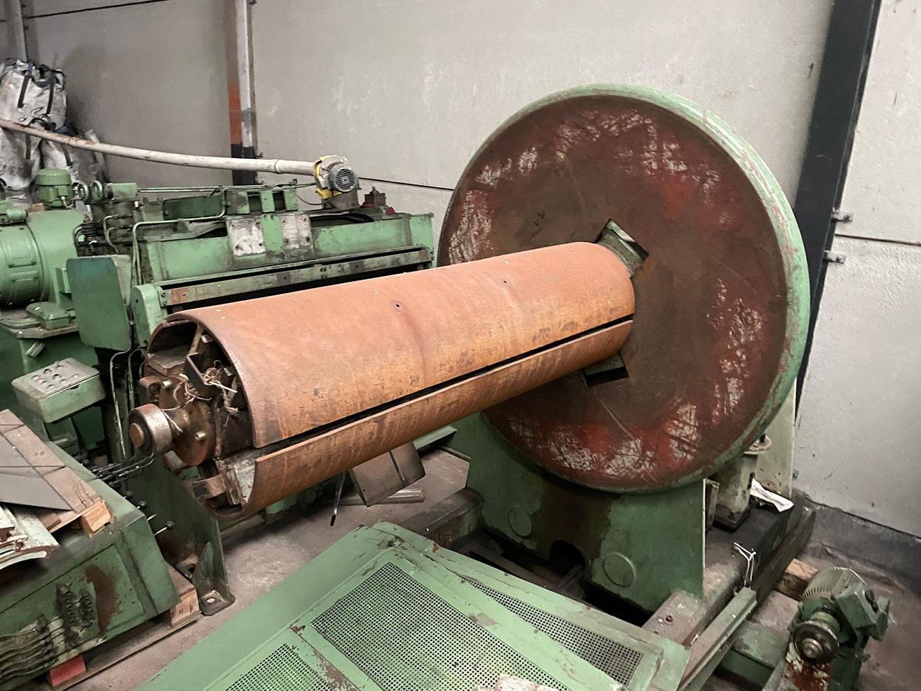 Weingarten 1500 x 4 mm decoiler & straightener — Coiler straightening machines — photo 4