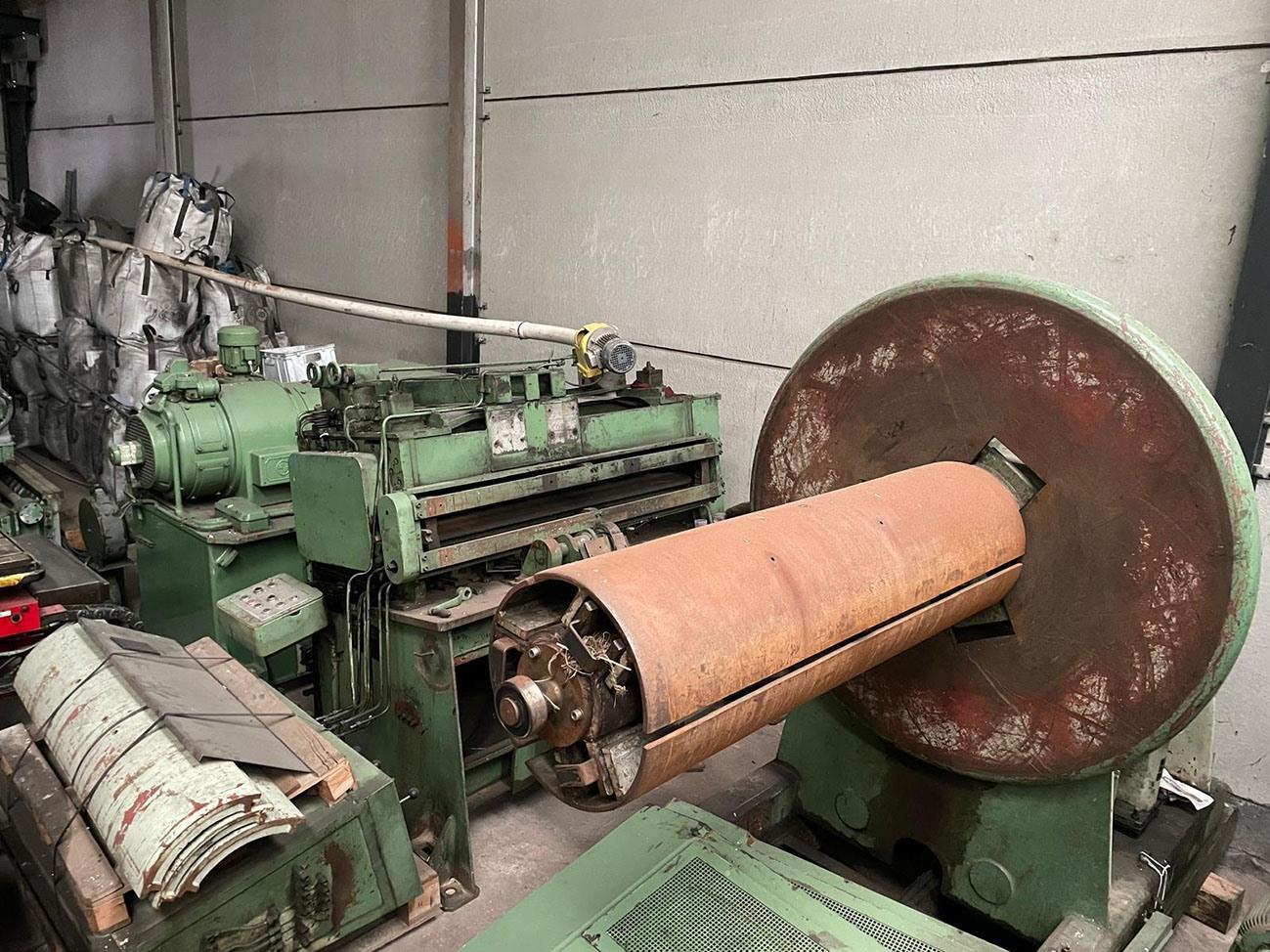 Weingarten 1500 x 4 mm decoiler & straightener — Coiler straightening machines — photo 5