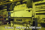 LVD PPEB 640 ton x 4590 mm CNC