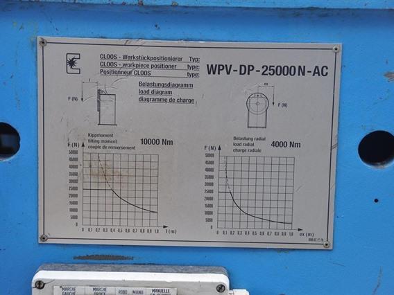 Cloos welding positioner 10 ton