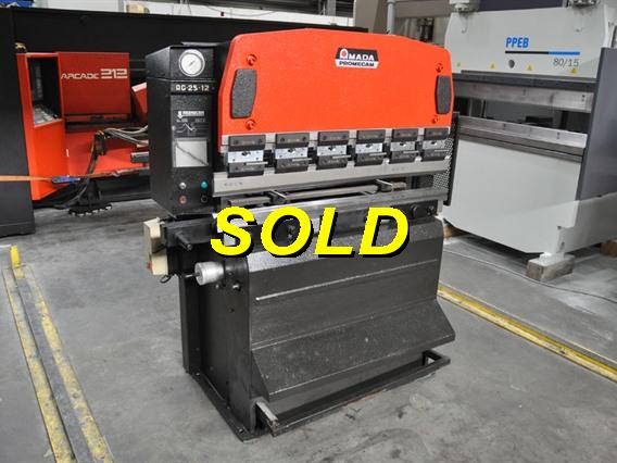 Amada Promecam RG 25 ton x 1250 mm