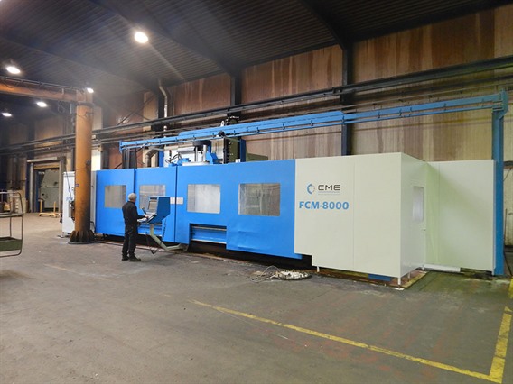 CME X: 8000 - Y: 1500 - Z: 1500 mm CNC