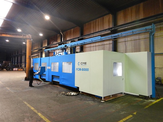 CME X: 8000 - Y: 1500 - Z: 1500 mm CNC