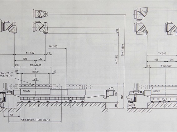 Anayak / Correa X: 4300 - Y: 1500 - Z: 2500 mm CNC