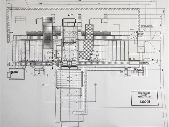 Anayak / Correa X: 4300 - Y: 1500 - Z: 2500 mm CNC