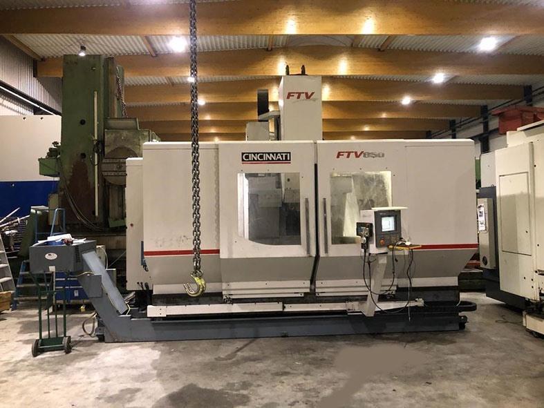 Cincinnati FTV 850 — Bed milling machine with moving column & CNC — photo 1