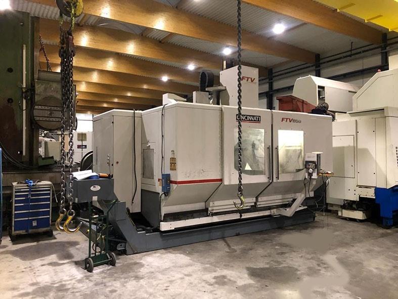 Cincinnati FTV 850 — Bed milling machine with moving column & CNC — photo 2