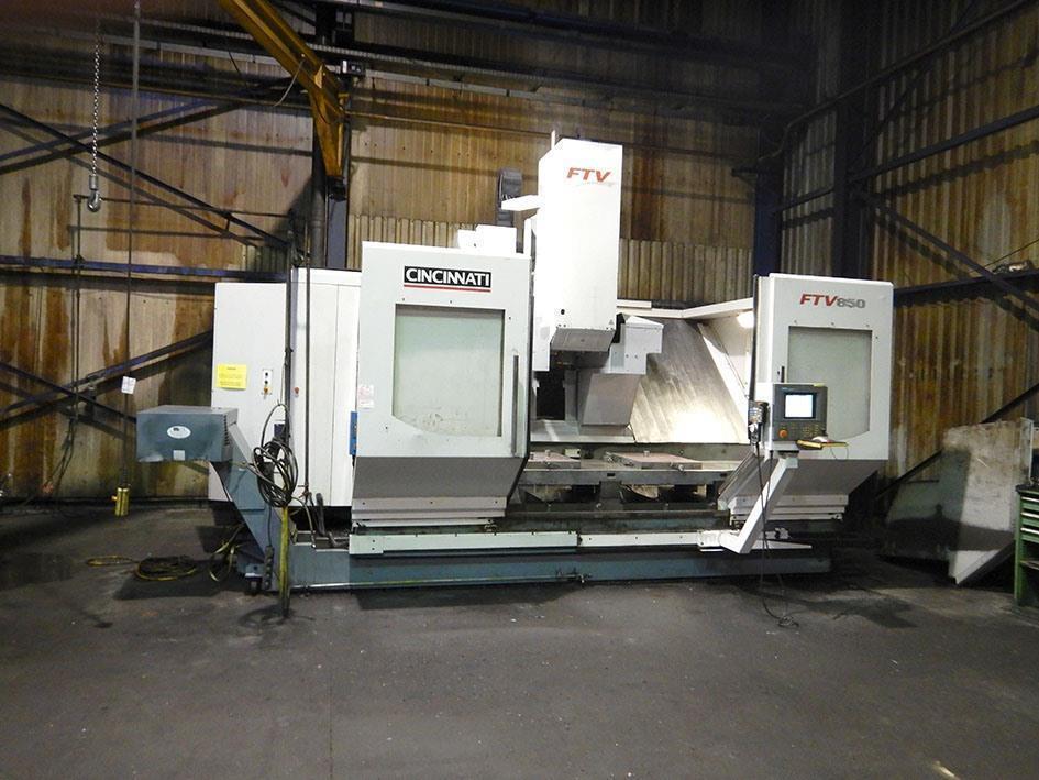 Cincinnati FTV 850 — Bed milling machine with moving column & CNC — photo 5