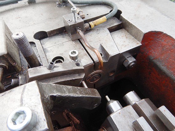 Sacma press for making screws/nails