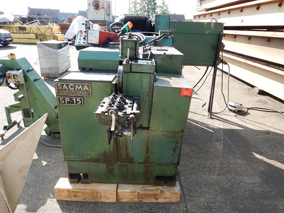 Sacma press for making screws/nails