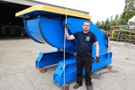 Lambert-Jouty 25 ton welding manipulator