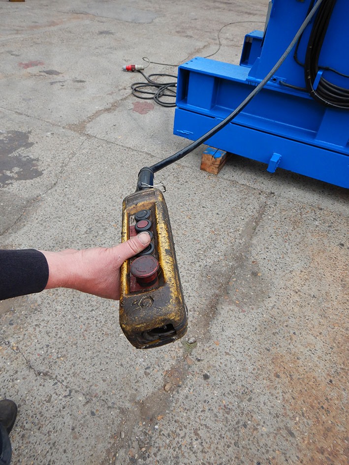 Lambert-Jouty 25 ton welding manipulator — Turning gears – Positioners – Welding dericks & -pinchtables — photo 13