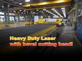 Esab Trumpf Heavy Duty bevelcut laser 24 x 6,3 meter, Machines a couper au laser